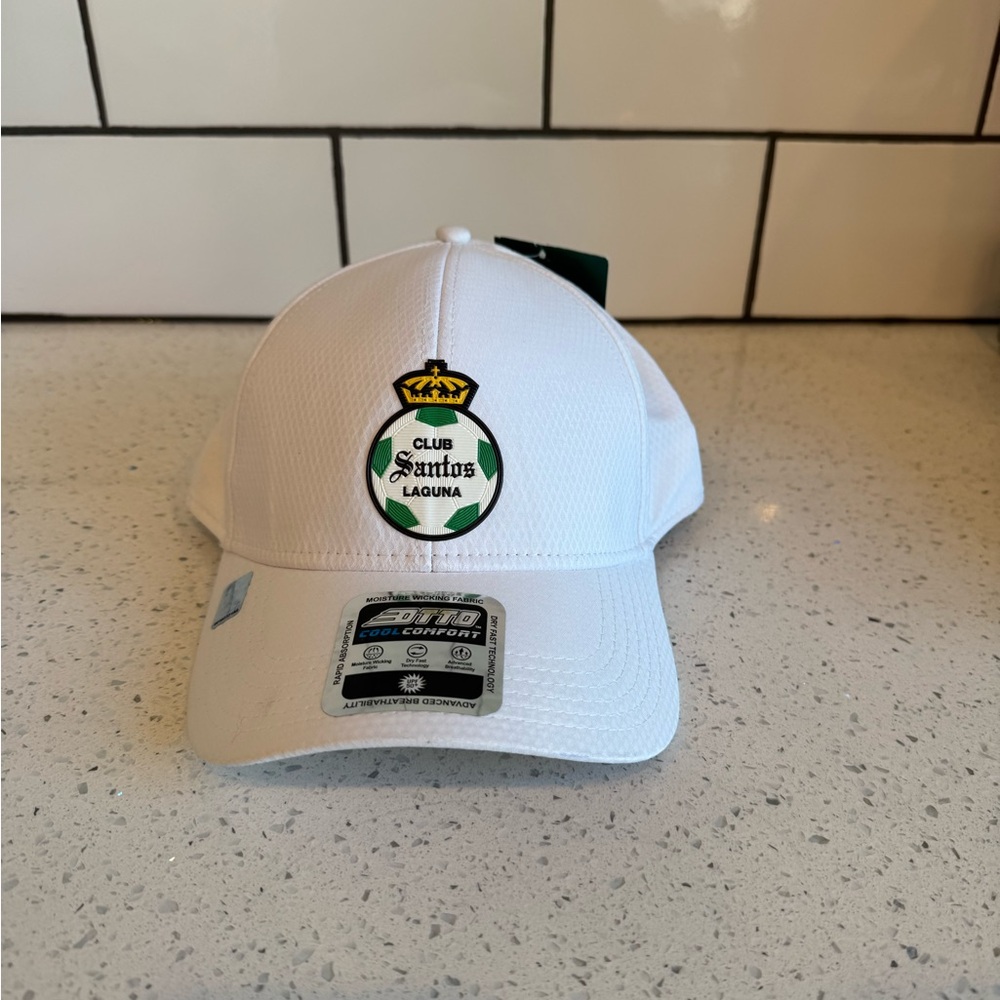 NWT Santos Advanced White Cap – Club Santos Laguna